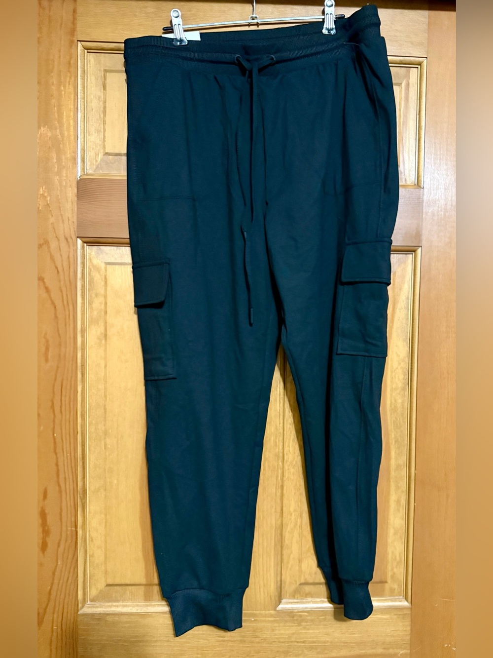Rachel Zoe Black Cargo Joggers